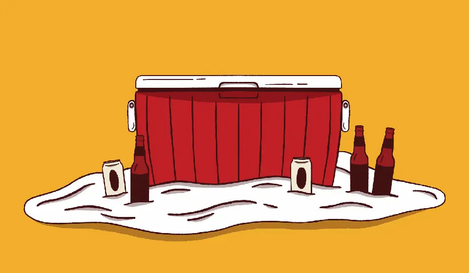 RendezVan Graphic - Cooler and Drinks