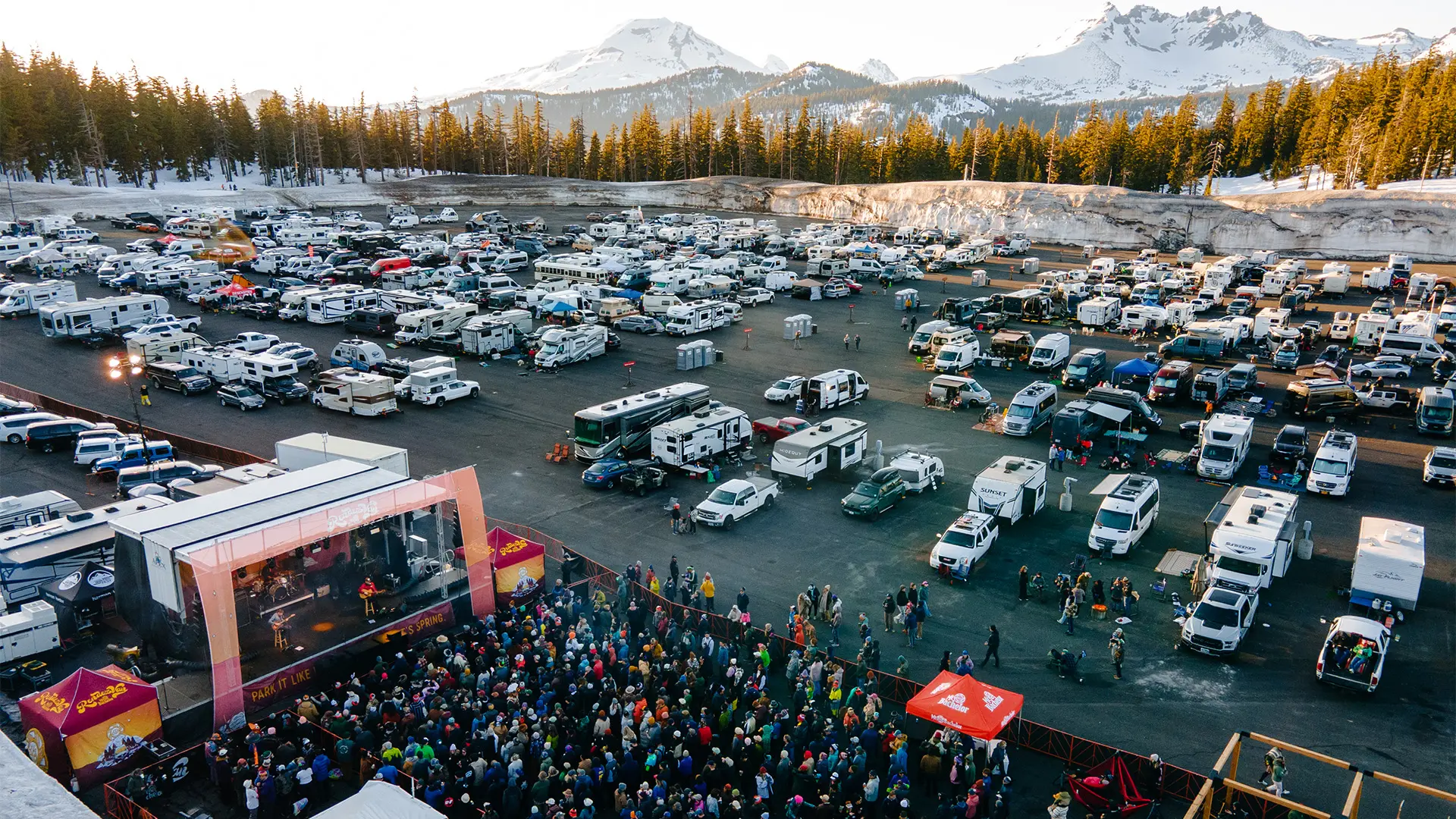 Overhead shot of RendezVan